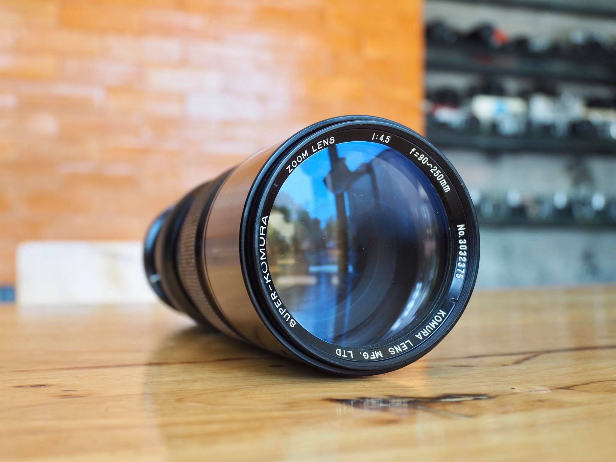 SUPER-KOMURA ZOOM LENS 90-250MM.F4.5 NIKON F MOUNT