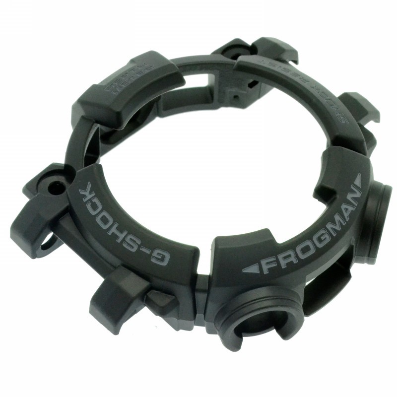 CASIO GENUINE FACTORY CASIO REPLACEMENT อะไหล่นาฬิกา G-SHOCK รุ่น GWF-D1000B-1 กรอบสายสีดำ