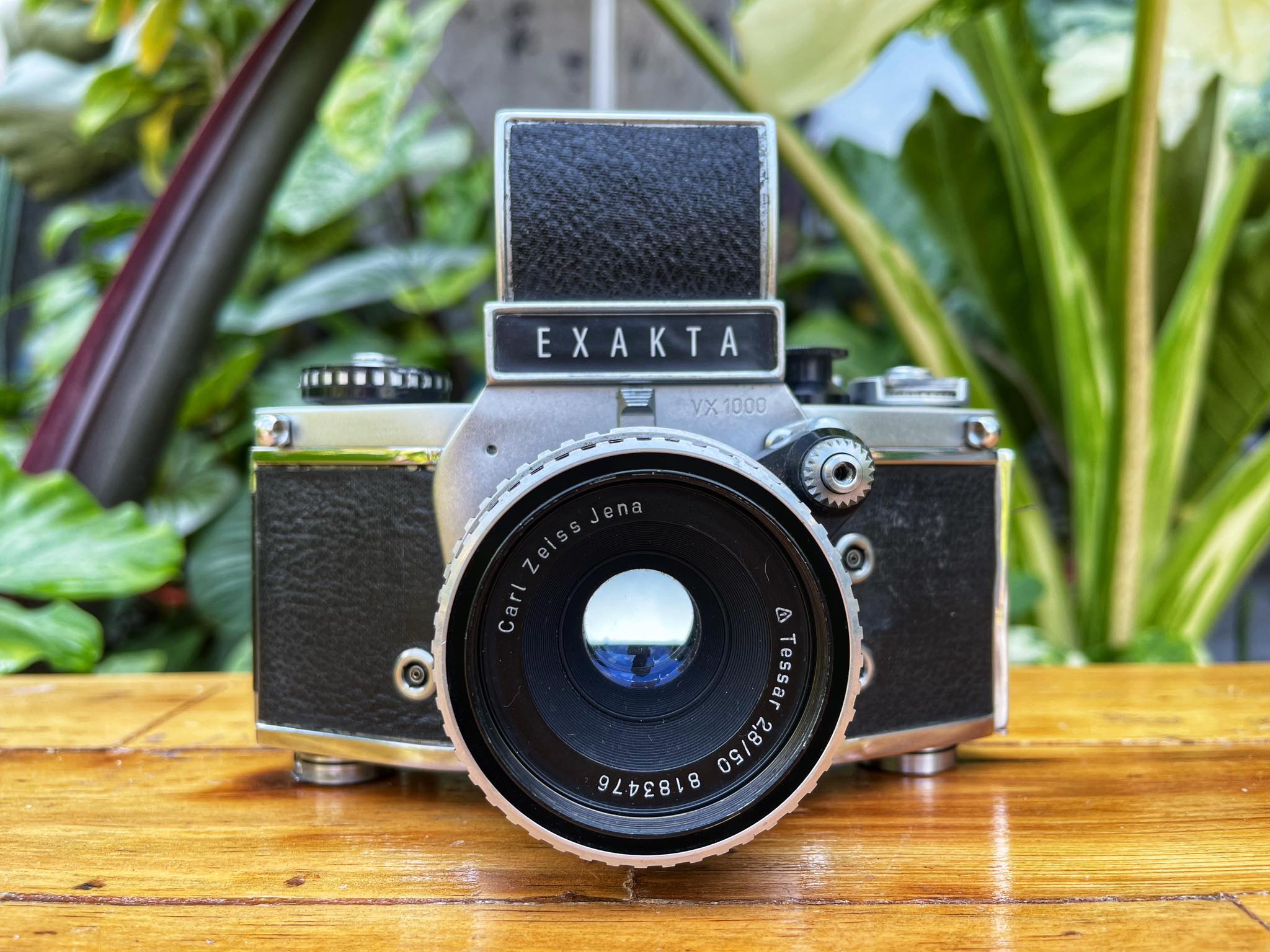 EXAKTA VX1000 CARL ZEISS JENA TESSAR 50MM.F2.8