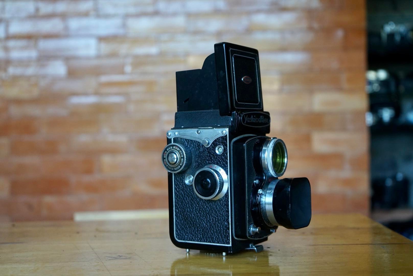 希少スタンド付⭐️Yashica Yashicaflex C型 80mm f3.5 Yashica Flex C - 使ってみた