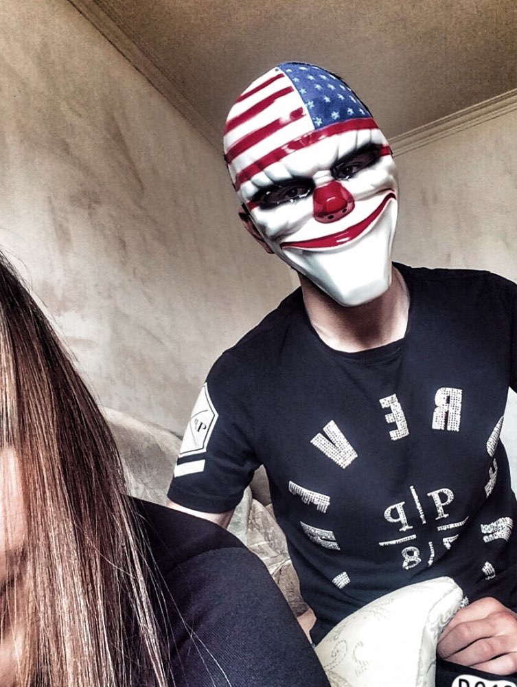หน้ากากแฟนซี จากเกมส์สุดฮิต Payday2 หน้ากากปาร์ตี้ หน้ากากแฟชั่น หน้ากากฮาโลวีน หน้ากากผี หน้ากากคอสเพลย์ Payday cosplay Halloween Fancy