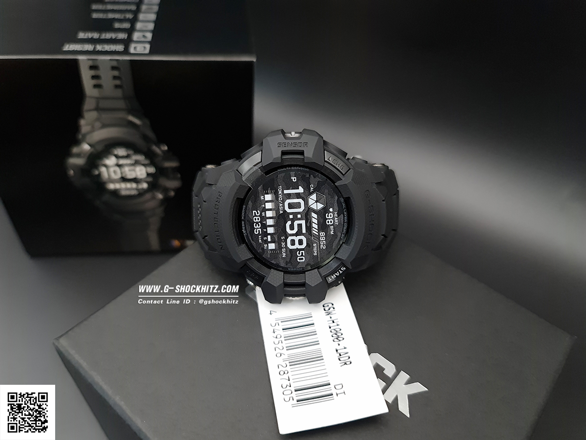CASIO G-SHOCK PRO นาฬิกาข้อมือ นาฬิกากันน้ำ นาฬิกาของแท้ ประกันศูนย์ CMG 1 ปี รุ่น GSW-H1000-1A นาฬิกาสีดำ
