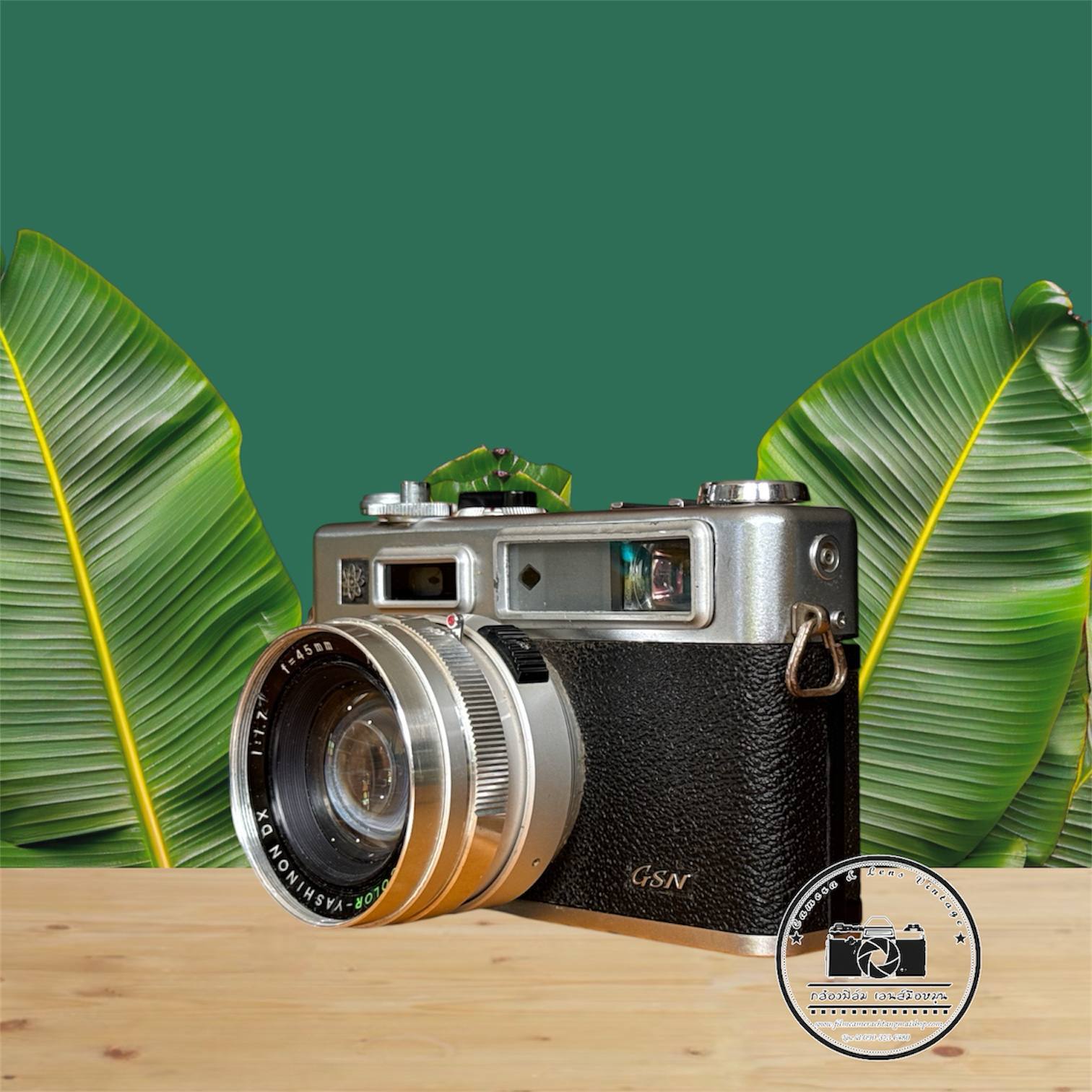 YASHICA ELECTRO 35GSN YASHICA COLOR YASHINON DX 45MM.F1.7