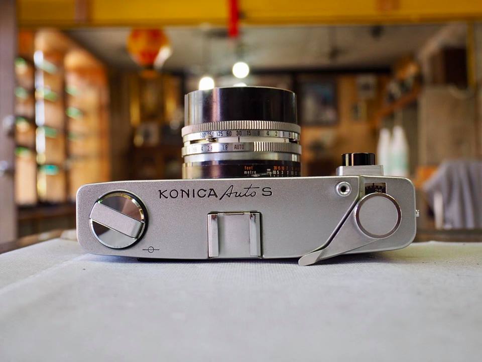 KONICA AUTO S KONIHSIROKU HEXANON 47MM.F1.9