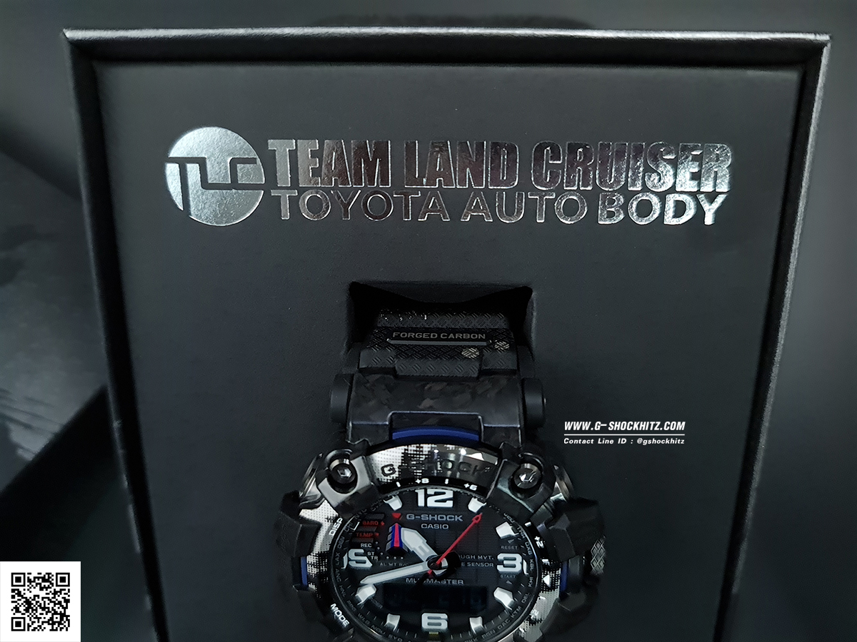 CASIO G-SHOCK นาฬิกาข้อมือ นาฬิกากันน้ำ นาฬิกาของแท้ ประกันศูนย์ CMG 1 ปี รุ่น GWG-2000TLC-1A นาฬิกาสีดำ