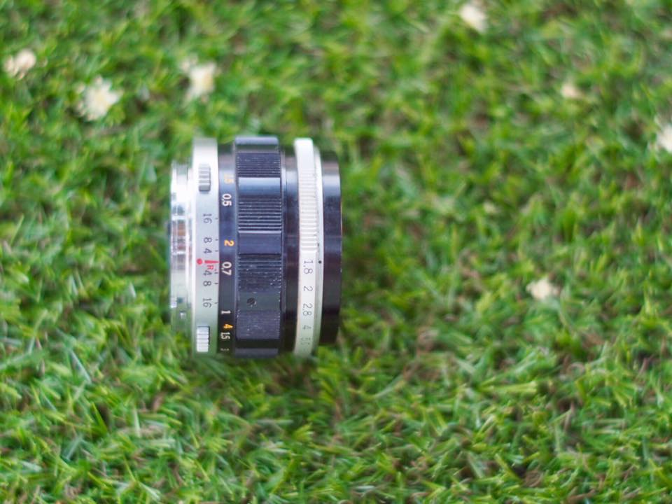 Olympus F. Zuiko Auto-S 38mm. F1.8