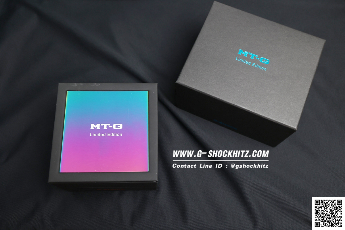 CASIO G-SHOCK นาฬิกาข้อมือ นาฬิกากันน้ำ นาฬิกาของแท้ ประกันศูนย์ CMG 1 ปี รุ่น MTG-B2000PH-2A นาฬิกาสีน้ำเงิน