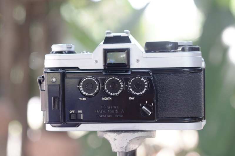 CANON AE-1 CANON LENS FD 50MM.F1.8 SILVER NOSE