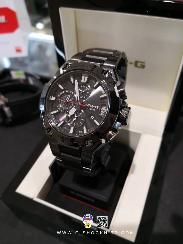 CASIO G-SHOCK นาฬิกาข้อมือ นาฬิกากันน้ำ นาฬิกาของแท้ ประกันศูนย์ CMG 1 ปี รุ่น MRG-G2000B-1A นาฬิกาสีดำ