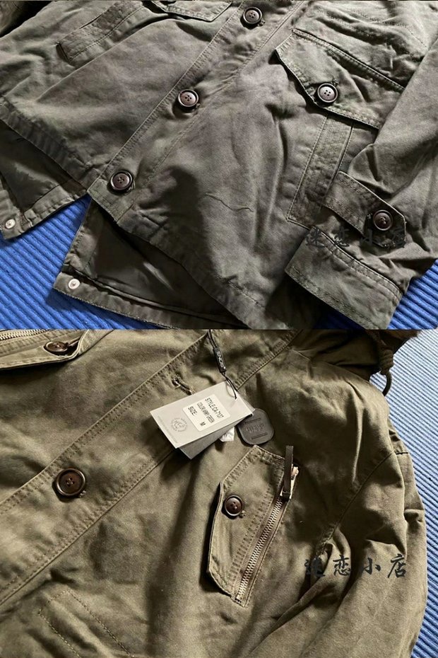 Enos jean75 เสื้อกันหนาว ติดฮูท เสื้อcoat แบรนด์ ENOS JEAN 75 แต่งซับขนอุ่นด้านใน (ขนด้านในถอดใส่ได้ทั้งชิ้นเลยคะ เขียว