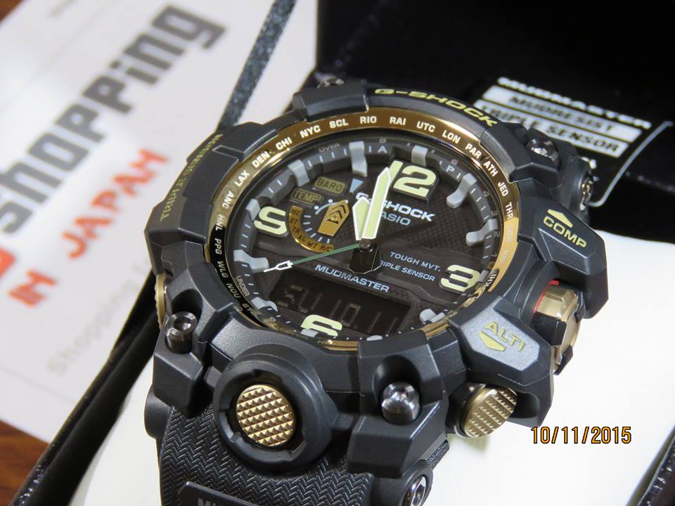 CASIO G-SHOCK นาฬิกาข้อมือ นาฬิกากันน้ำ นาฬิกาของแท้ ประกันศูนย์ CMG 1 ปี รุ่น GWG-1000GB-1 นาฬิกาสีดำ