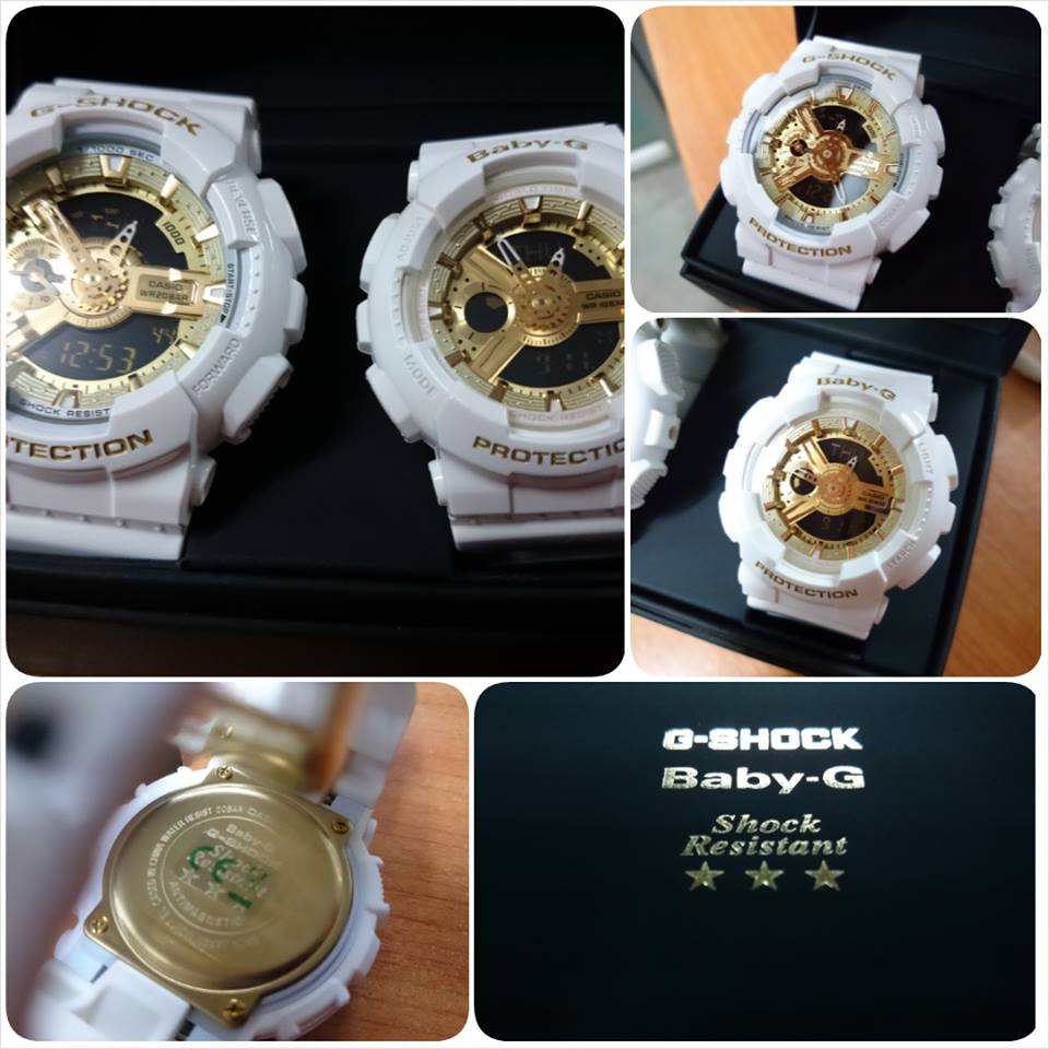 CASIO G-SHOCK นาฬิกาข้อมือ นาฬิกากันน้ำ นาฬิกาของแท้ ประกันศูนย์ CMG 1 ปี รุ่น GBG-13SET-7A นาฬิกาสีขาว