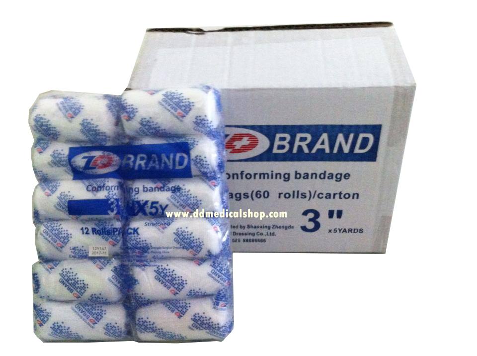 ผ้าก๊อตพันแผล CONFORMING BANDAGE ชนิดยืดได้