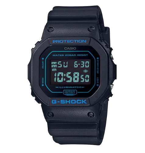 CASIO G-SHOCK นาฬิกาข้อมือ นาฬิกากันน้ำ นาฬิกาของแท้ ประกันศูนย์ CMG 1 ปี รุ่น DW-5600BBM-1D นาฬิกาสีดำ