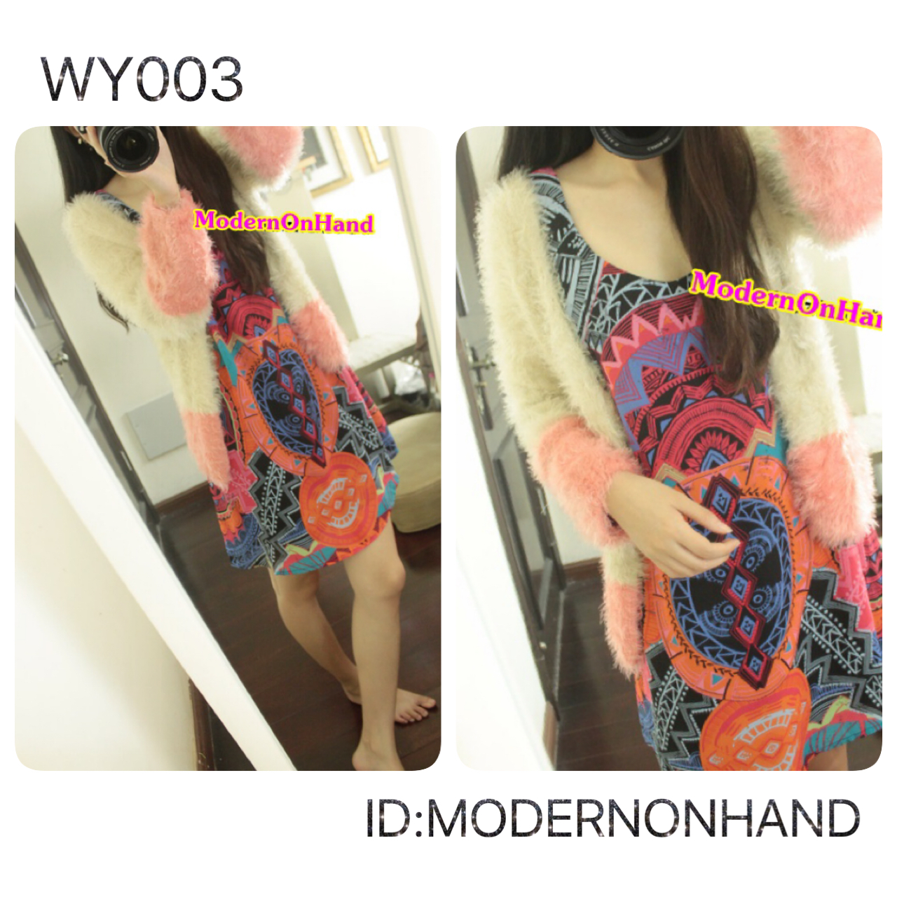 เสื้อหนาวไหมพรม ขนนุ่ม สีทูโทน ขาวชมพู ขนนิ่มลื่น น่าสัมผัสสุดๆ