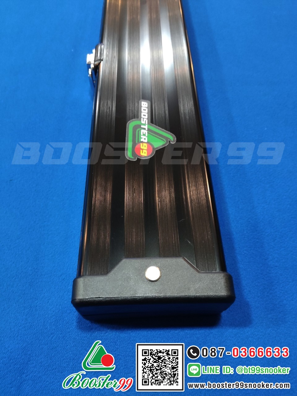 (KR01/KR03) กล่อง ไม้คิว ท่อนเดียว อลูมิเนียม ทั้งใบ เกรดA 3ช่อง