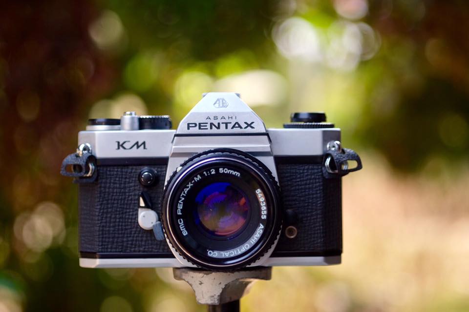 ASAHI PENTAX KM SMC PENTAX-M 50MM. F2