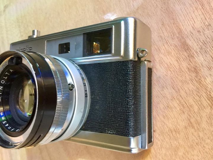 MINOLTA HI-MATIC 7S MINOLTA ROKKOR-PF45MM.F1.8