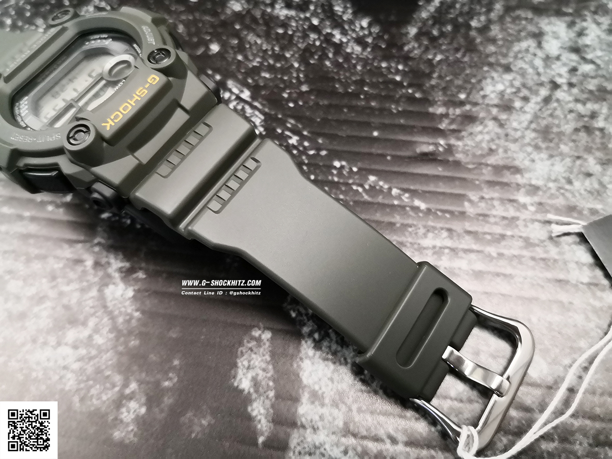CASIO G-SHOCK นาฬิกาข้อมือ นาฬิกากันน้ำ นาฬิกาของแท้ ประกันศูนย์ CMG 1 ปี รุ่น G-7900-3 นาฬิกาสีเขียว