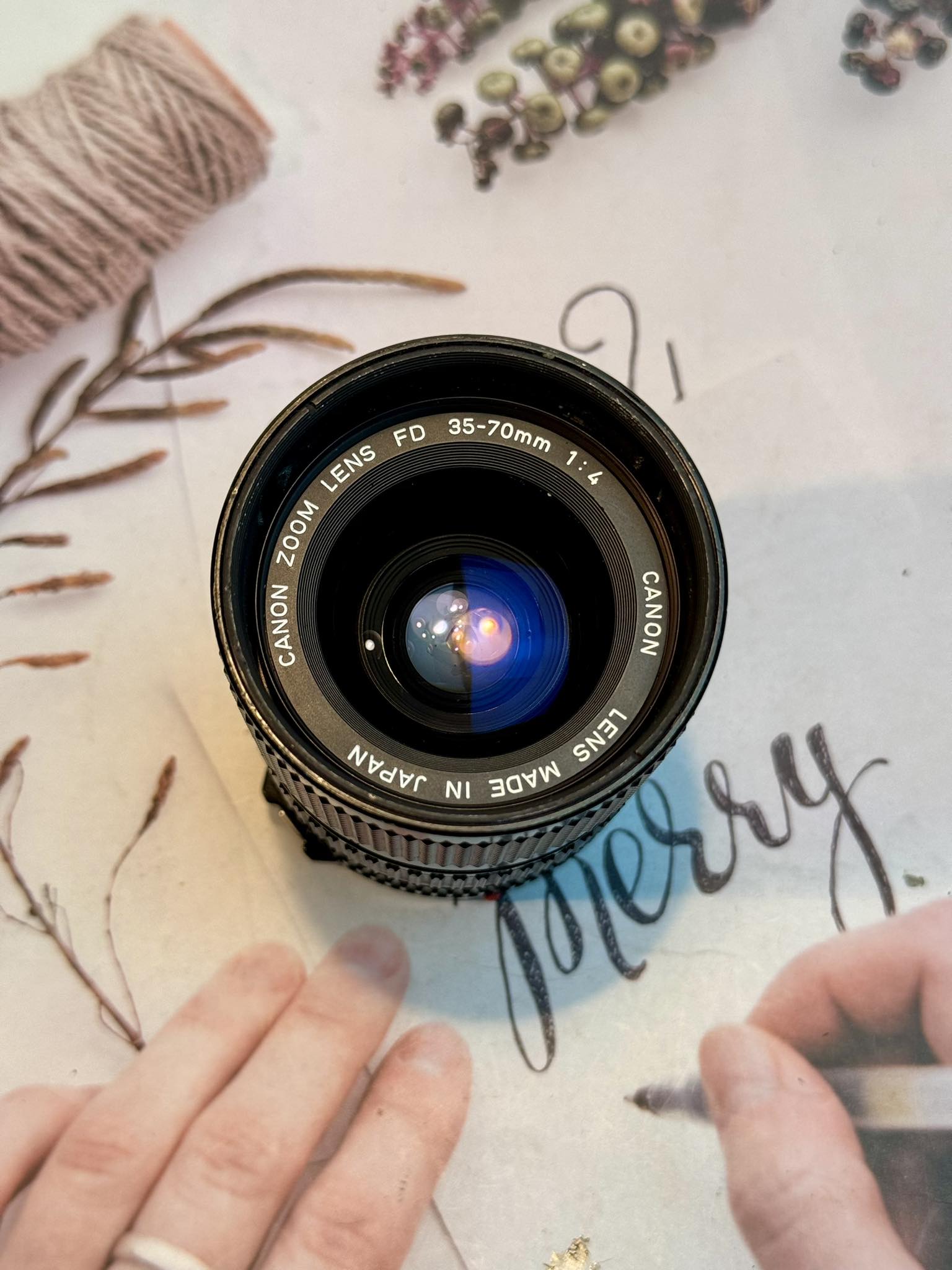 CANON ZOOM LENS FD 35-70MM.F4 FD MOUNT