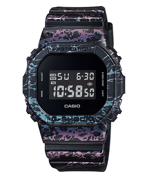 CASIO G-SHOCK นาฬิกาข้อมือ นาฬิกากันน้ำ นาฬิกาของแท้ ประกันศูนย์ CMG 1 ปี รุ่น DW-5600PM-1D นาฬิกาสีดำ