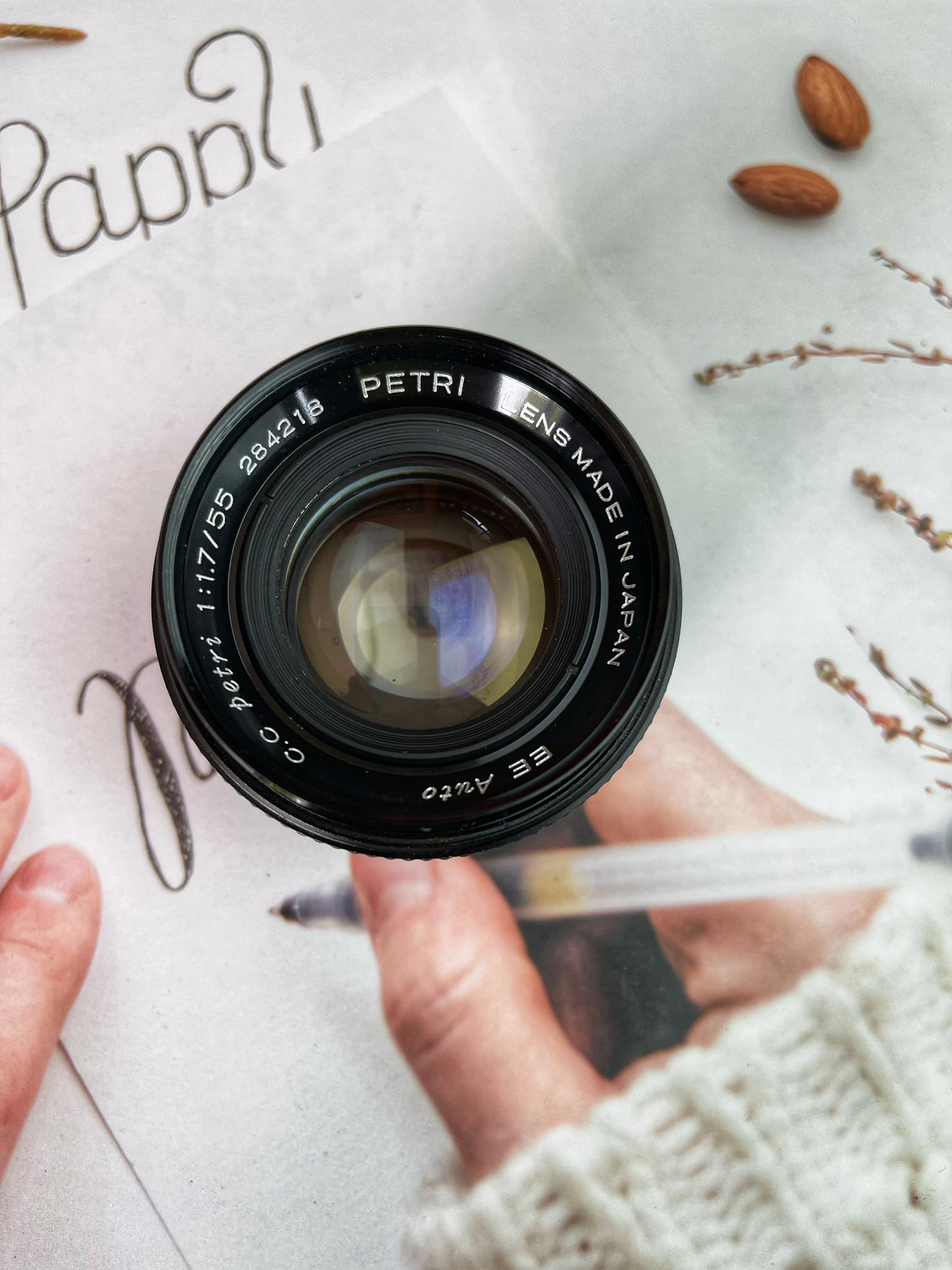 EE AUTO CC PETRI 55MM.F1.7 MODIFIED M42 MOUNT