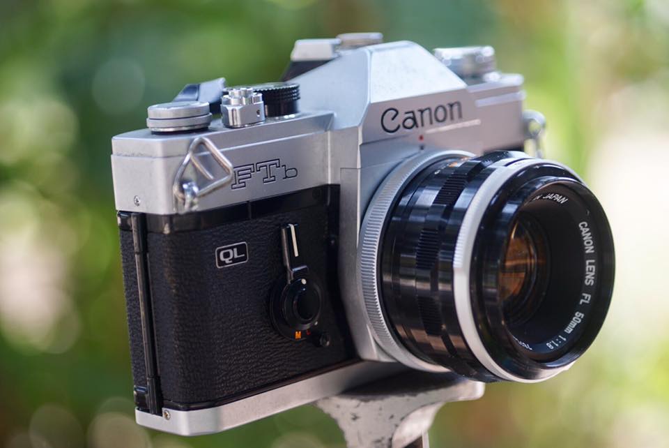 Canon FTB QL Canon Lens FL 50mm. f1.8