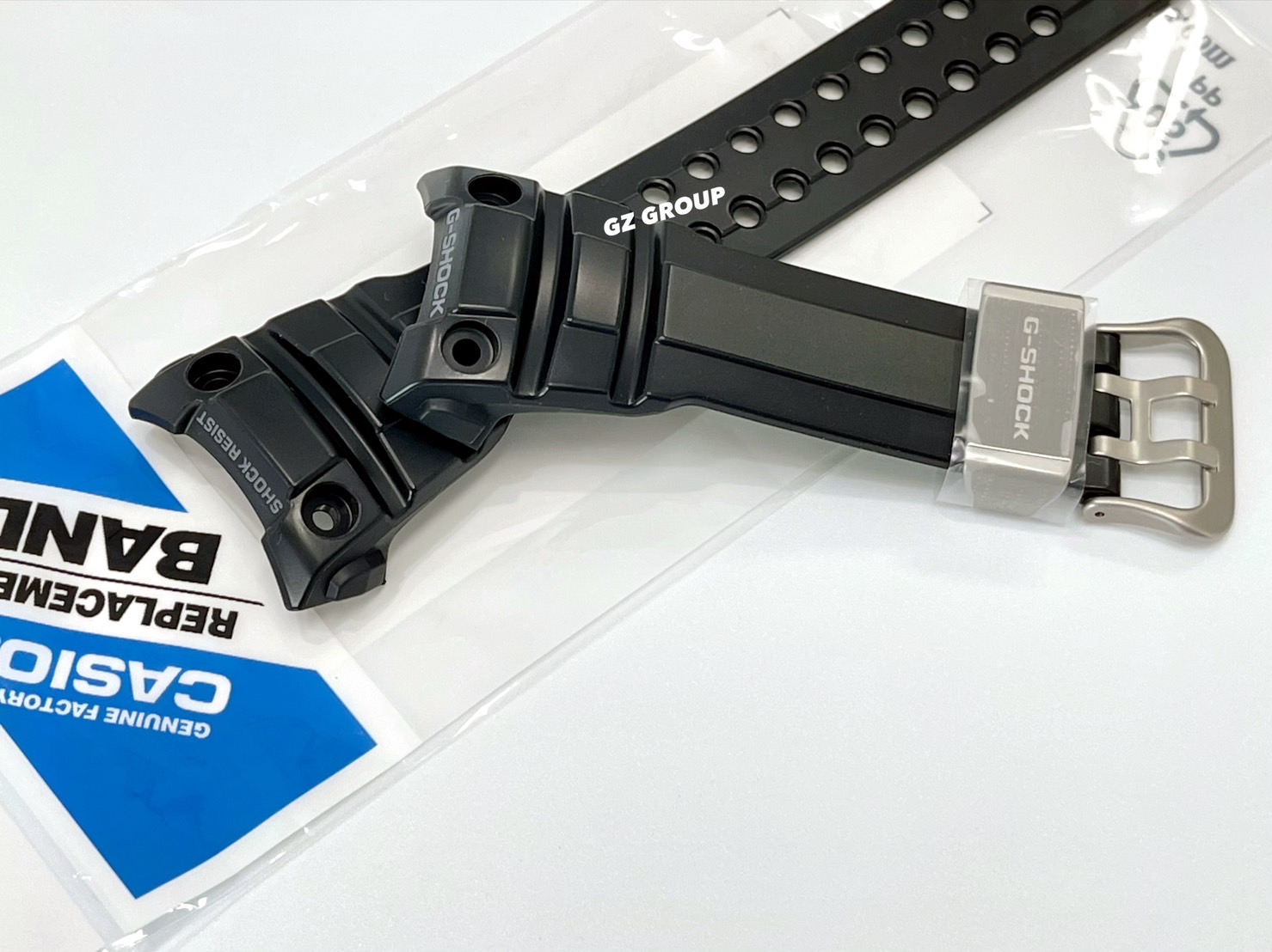 CASIO GENUINE FACTORY CASIO REPLACEMENT อะไหล่นาฬิกา G-SHOCK รุ่น GWN-1000B-1 อะไหล่สีดำ