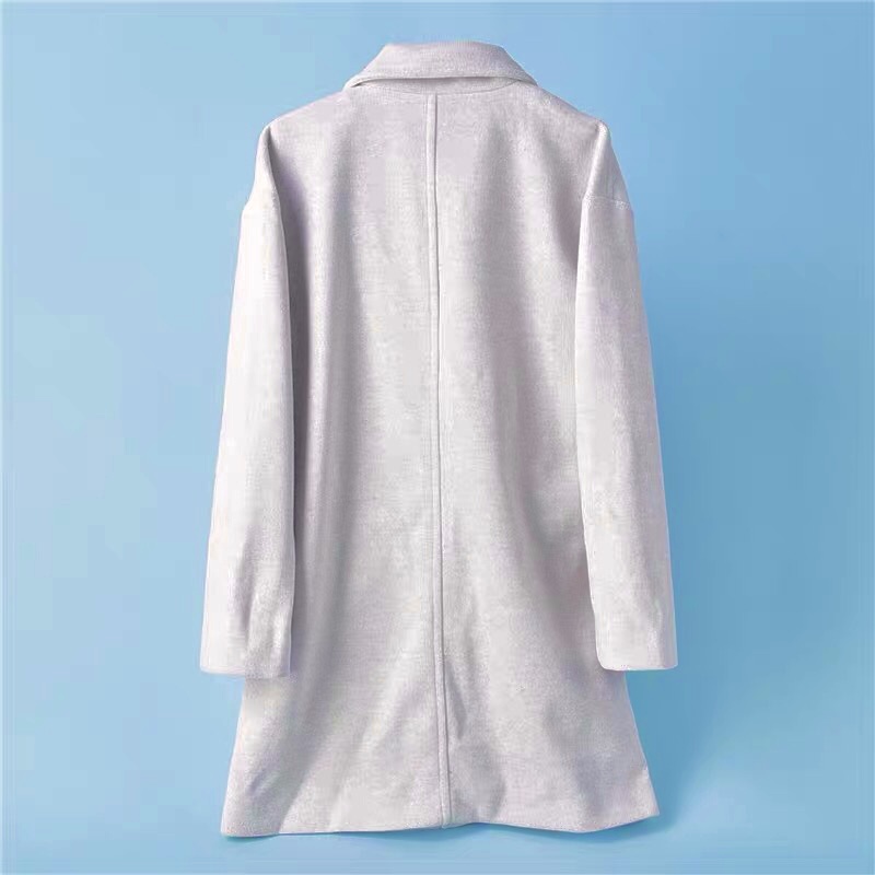 เสื้อโค้ดกันหนาว เสื้อกันหนาว overcoat โค้ทวูล สักหลาด ผสมวูล สีดำ แต่งคอปก กระดุมสองแถว แบรนด์ATCHING สำเนา สำเนา สำเนา สำเนา สำเนา ดำ
