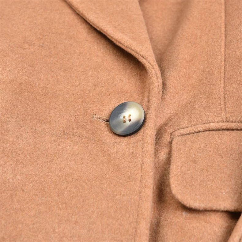 Love tree เสื้อโค้ทกันหนาว เสื้อกันหนาว overcoat โค้ทวูล สีcamel belt coat สีครีมเบจ แบรนด์ RIVER ISLAND Camel