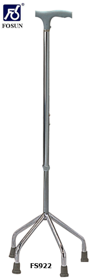 ไม้เท้าช่วยเดิน หัวฆ้อน แบบ 4 ขา (ขากว้าง) รุ่น FS922