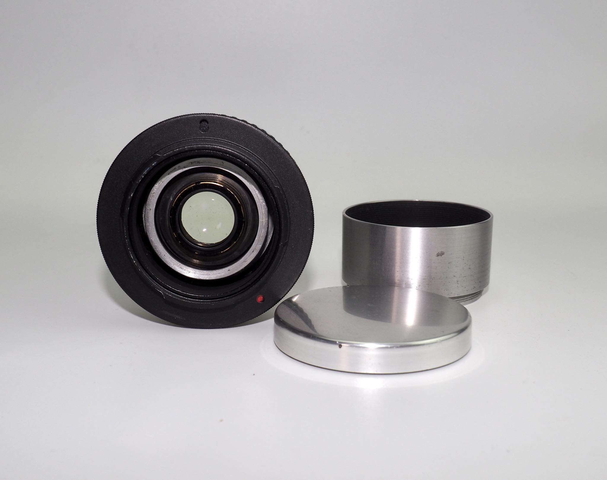 เลนส์ผสม ชุดหน้า KODAK CINE EXTAR LENS 102MM.F2.7 ชุดหลัง TOPCOR 44MM.F2