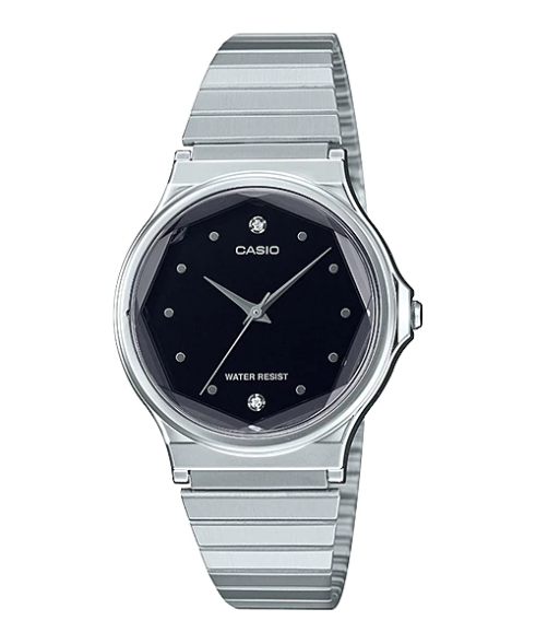 CASIO นาฬิกาคาสิโอ นาฬิกาข้อมือ นาฬิกากันน้ำ นาฬิกาของแท้ ประกันศูนย์ CMG 1 ปี รุ่น MQ-1000D-1A นาฬิกาสีเงิน