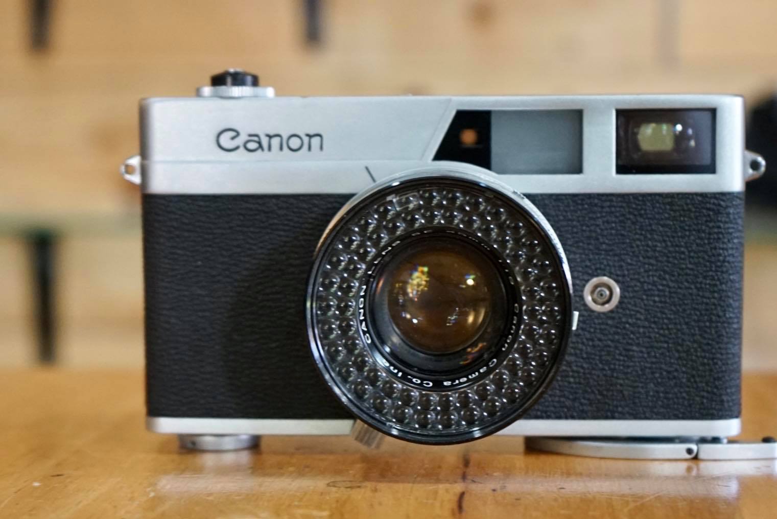 CANON CANONET QL CANON LENS SE 45MM.F1.9