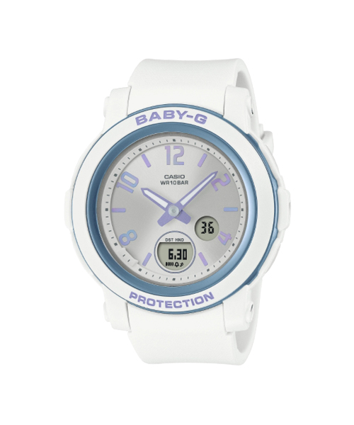 CASIO BABY-G นาฬิกาข้อมือ นาฬิกากันน้ำ นาฬิกาของแท้ ประกันศูนย์ CMG 1 ปี รุ่น BGA-290DR-7A นาฬิกาสีขาว