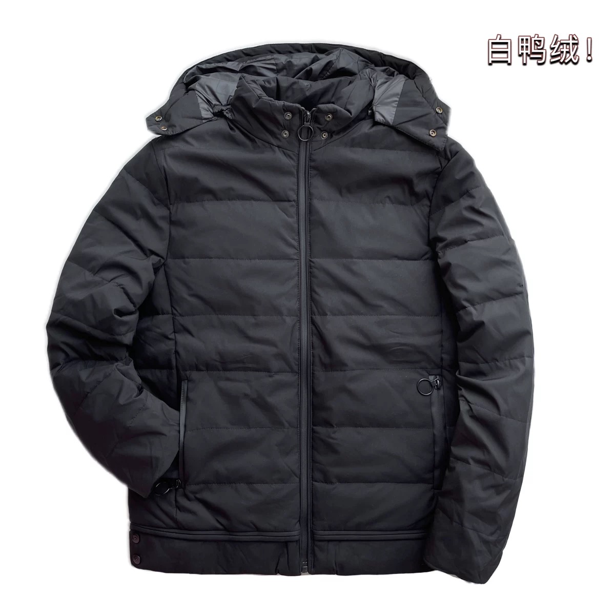 เสื้อกันหนาว เสื้อฮู้ดเฟอร์กันหนาว บุนวมอุ่น แบรนด์ Premium Down ( Puffer Jacket ) สำเนา สำเนา สำเนา สำเนา สำเนา สำเนา ดำ