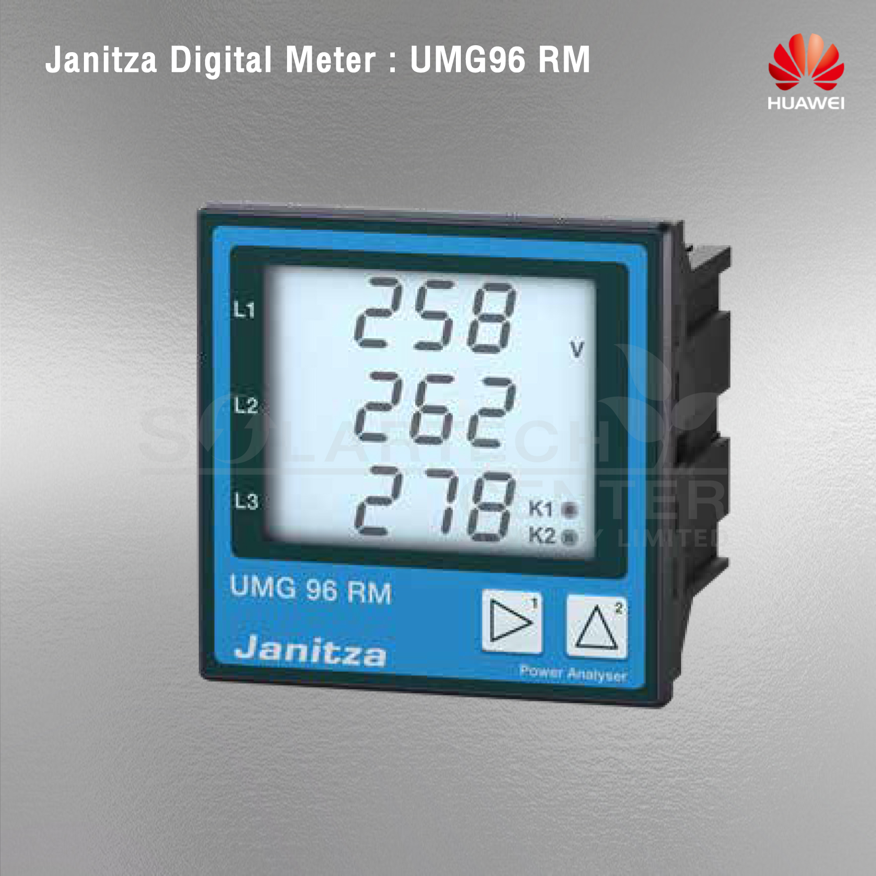HUAWEI Janitza Digital Meter UMG96 RM ขายอุปกรณ์ติดตั้งโซล่าเซลล์