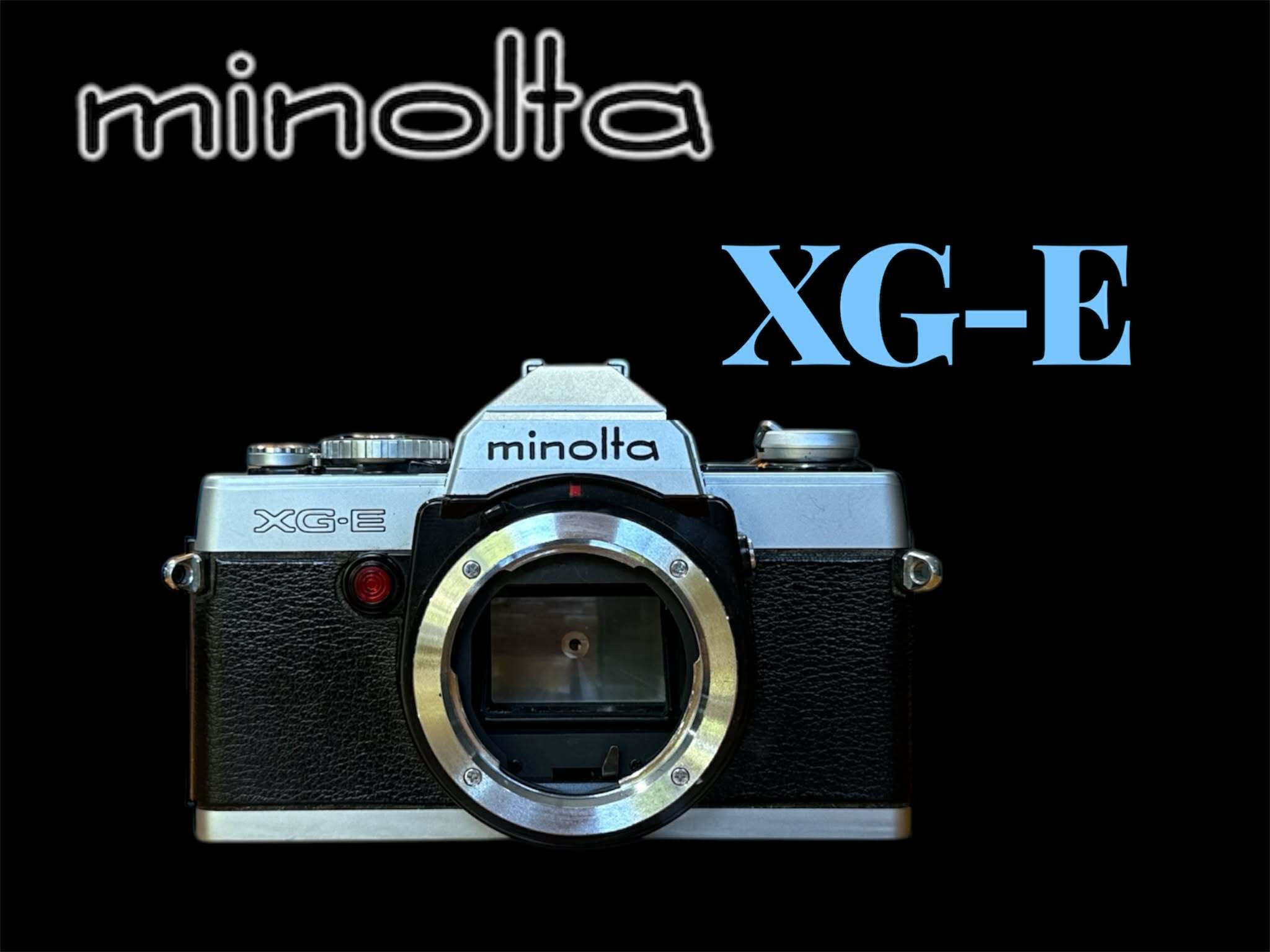MINOLTA XG-E MINOLTA MD 50MM.F.1.7
