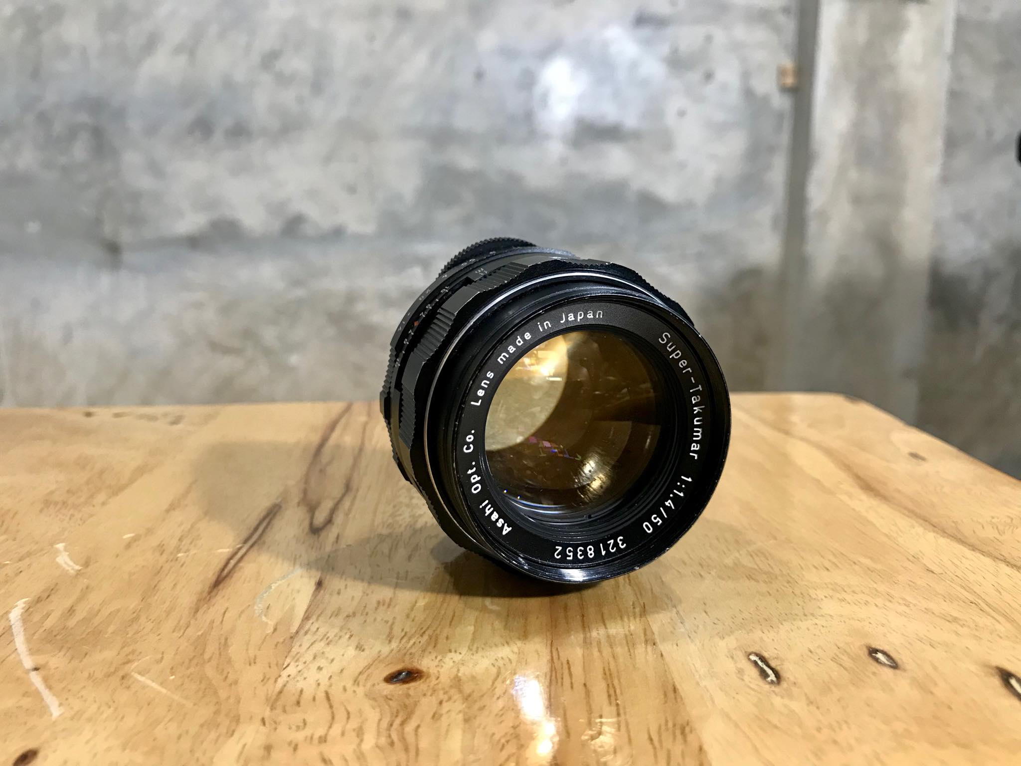 SUPER TAKUMAR 50MM.F1.4 M42 MOUNT