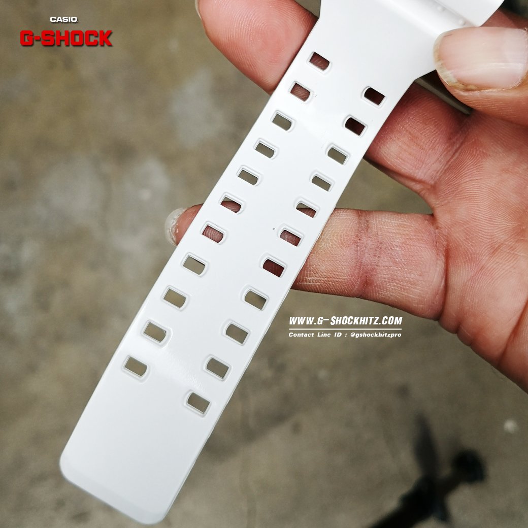 CASIO G-SHOCK นาฬิกาข้อมือ นาฬิกากันน้ำ นาฬิกาของแท้ ประกันศูนย์ CMG 1 ปี รุ่น GA-110DDR-7A นาฬิกาสีขาว