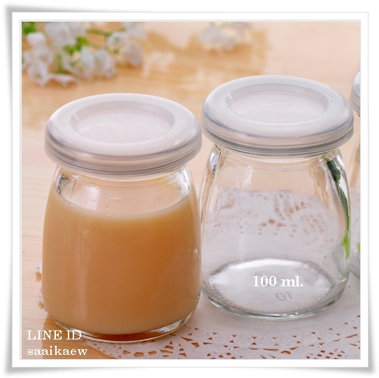 ขวดพุุดดิ้ง 100 ml. น่ารัก