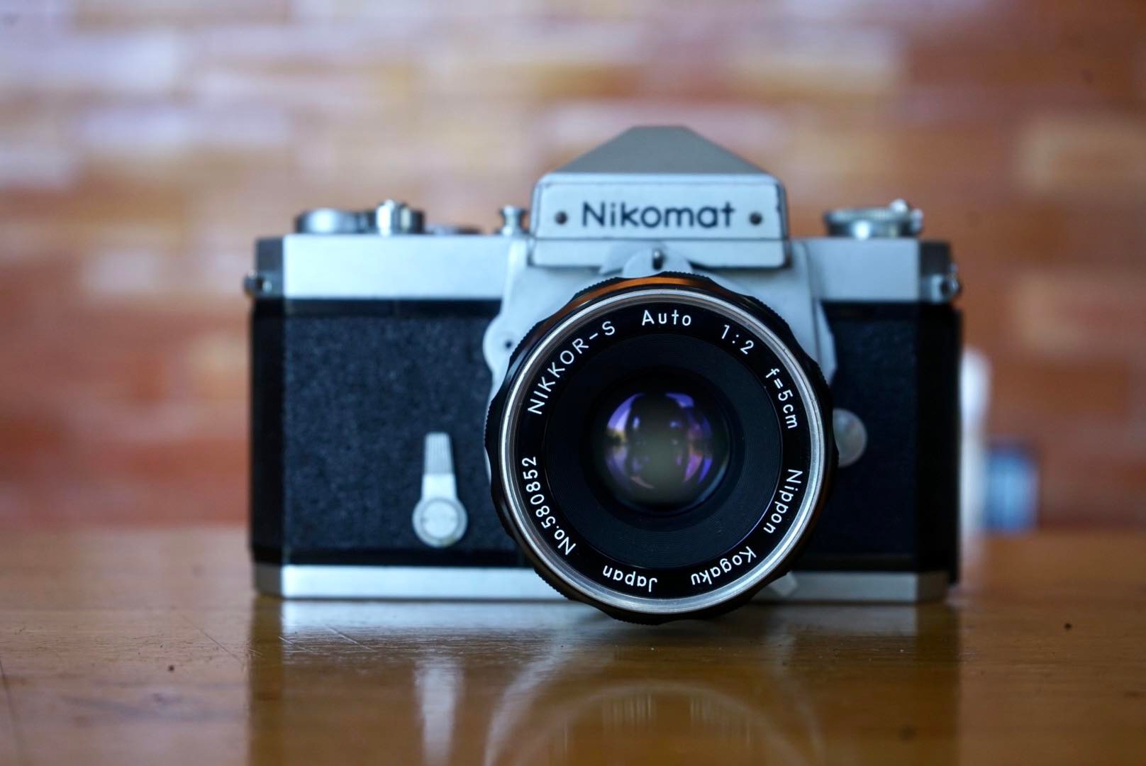 NIKOMAT FTN NIKON NIKKOR-S AUTO 50MM.F2