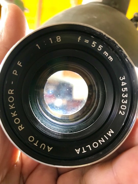 MINOLTA AUTO ROKKOR-PF 55MM. F.1.8