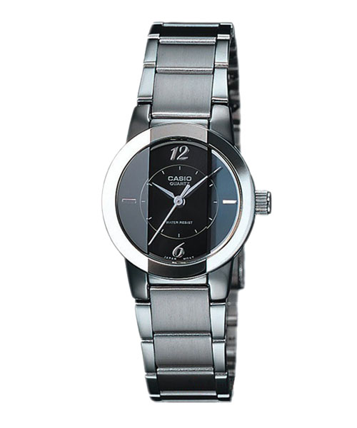 CASIO นาฬิกาคาสิโอ นาฬิกาข้อมือ นาฬิกากันน้ำ นาฬิกาของแท้ ประกันศูนย์ CMG 1 ปี รุ่น LTP-1230D-1C นาฬิกาสีเงิน