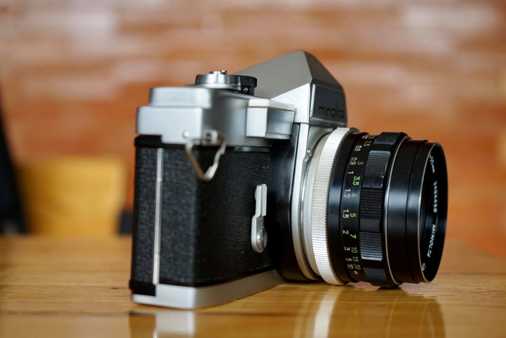 MINOLTA SR-1 MINOLTA MC ROKKOR-PF 55MM.F1.7