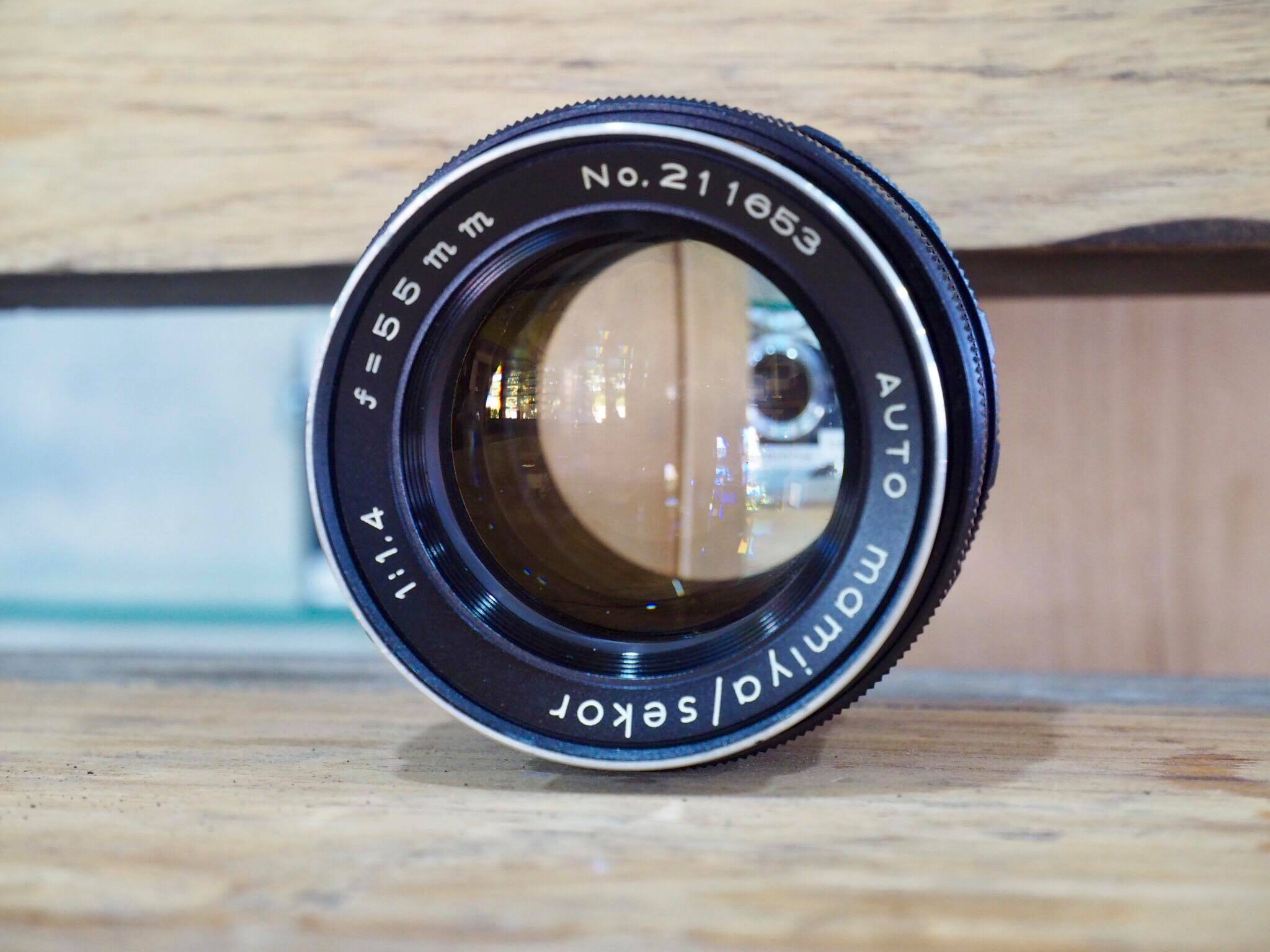 AUTO MAMIYA/SEKOR 55MM.F1.4 M42 MOUNT