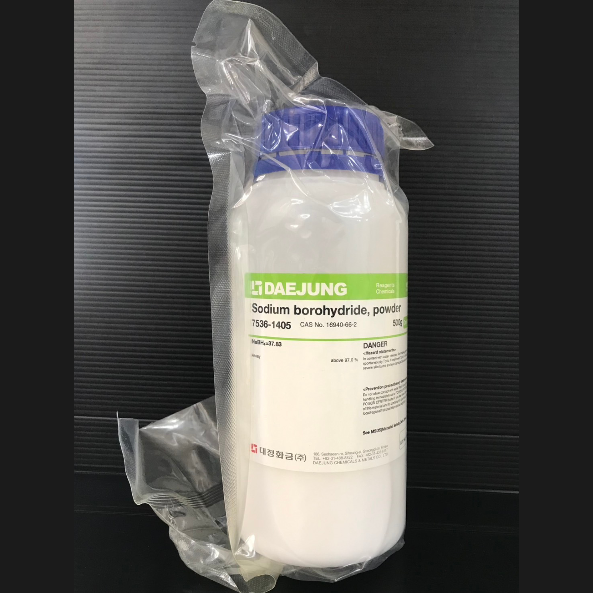 Sodium Borohydride, Powder 500 g. Daejung™