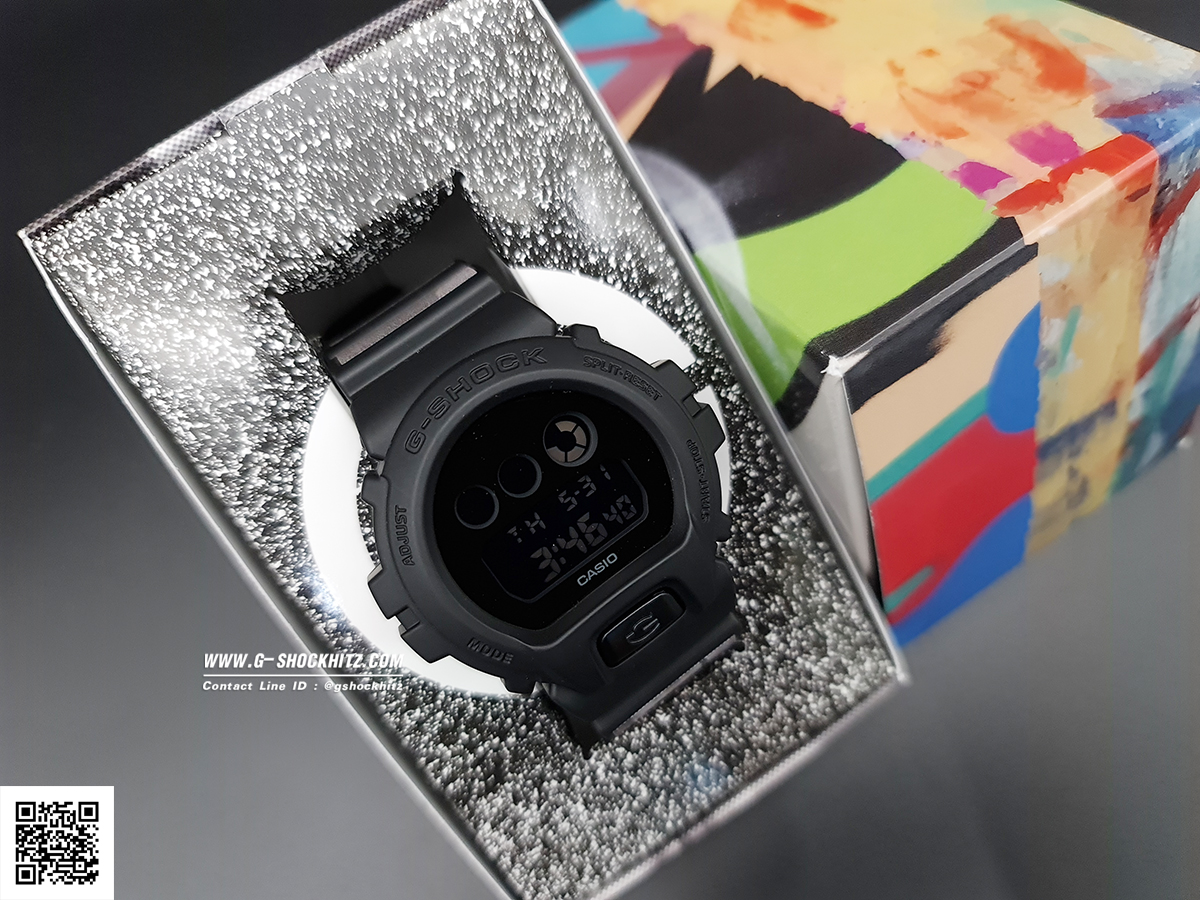 CASIO MID YEAR SALE G-SHOCK พร้อมส่ง นาฬิกาข้อมือ นาฬิกากันน้ำ นาฬิกาของแท้ ประกันศูนย์ CMG 1 ปี รุ่น DW-6900BBA-1STCR LIMITED นาฬิกาสีดำ