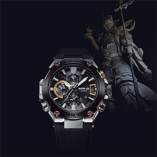 CASIO G-SHOCK นาฬิกาข้อมือ นาฬิกากันน้ำ นาฬิกาของแท้ ประกันศูนย์ CMG 1 ปี รุ่น MRG-G2000R-1A นาฬิกาสีดำ