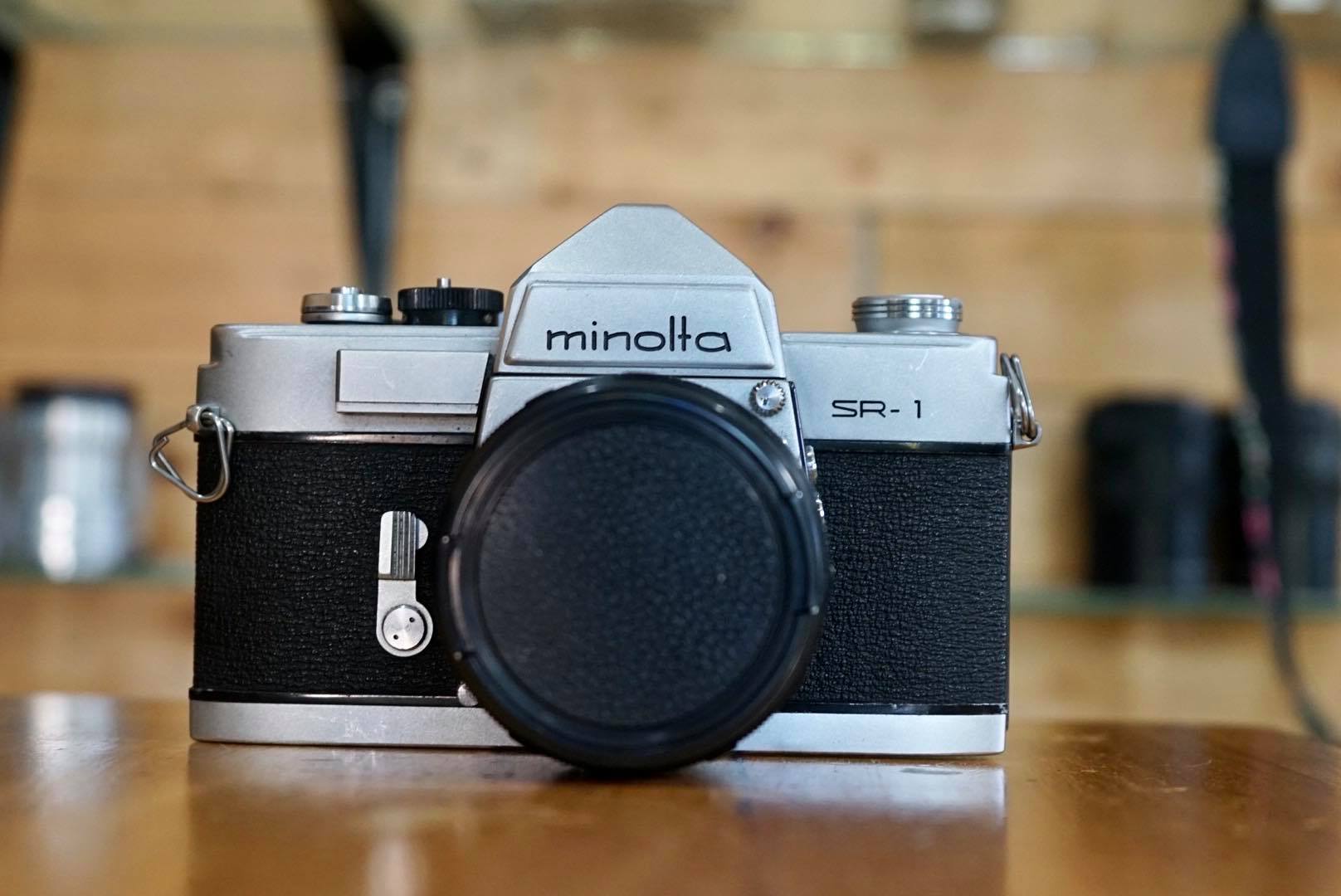 MINOLTA SR-1 MINOLTA AUTO ROKKOR-PF 55MM.F1.8 MD MOUNT